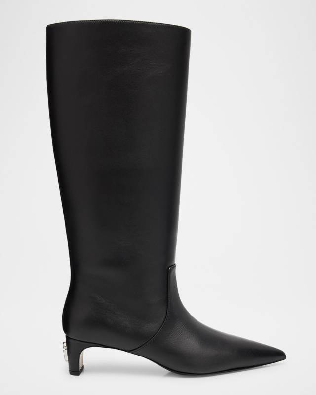 The Mel Leather Knee-High Boots